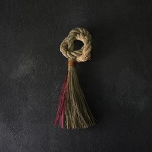 お正月飾り「穂の輪のめぐみ（結び）」