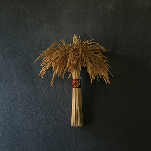 お正月飾り「黄金色のめぐみ（たわわ）」