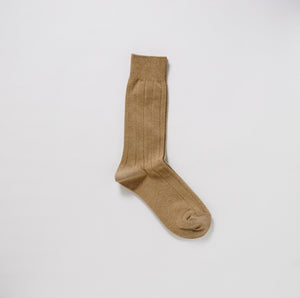 Cotton Ribbed Socks 25-27cm