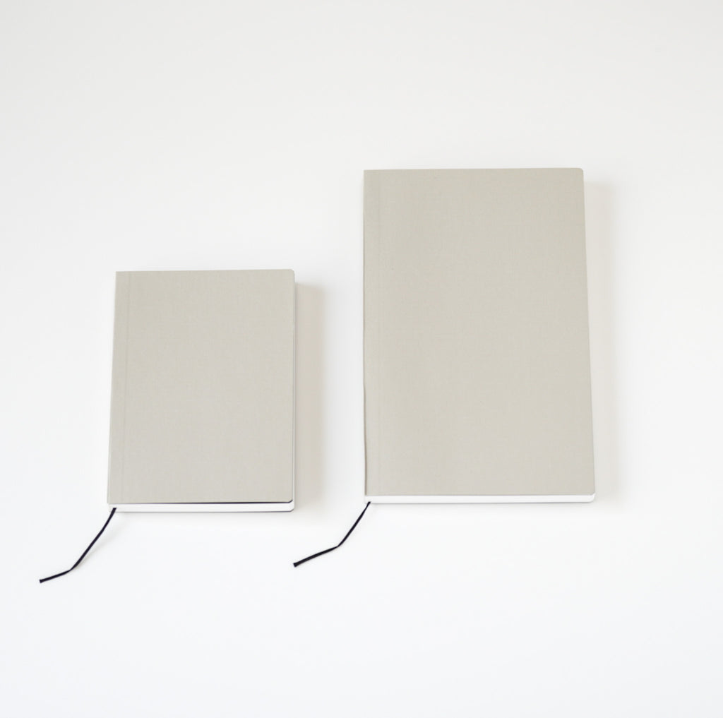 Notebook Plain A6とA5 Slimの比較