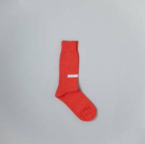 Cotton Ribbed Socks 22-24cm